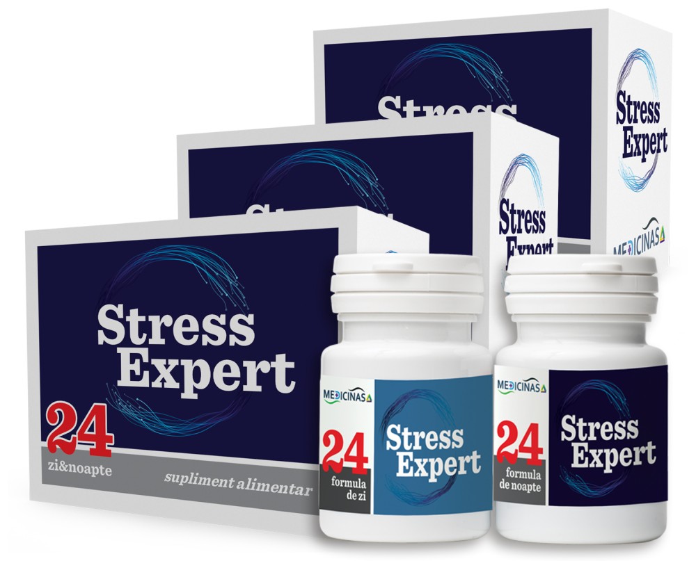  Stress Expert 24 Day&Night - pachet pentru 3 luni