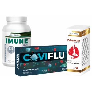 Pachet Imune 369 - Coviflu - Pulmoactiv pentru 1 luna