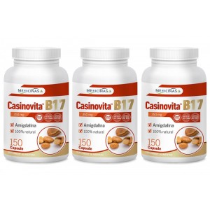  CASINOVITA B - 2+1 Gratuit (Amigdalina) – Pachet 3 luni + CADOU la prima comanda cartea ”Ce mănânci ca să combați cancerul”