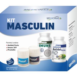 KIT MASCULIN - pentru susținerea imunității și refacerea celulară la bărbați