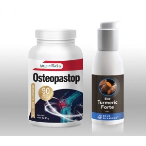 OSTEOPASTOP + CURCUMA Therapy - TURMERIC gel antiinflamator