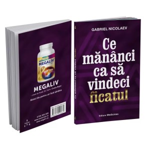 MEGALIV (90 cps.) + GRATUIT la prima comandă cartea Ce mănânci ca să vindeci ficatul