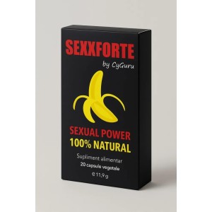 SEXXFORTE – supliment pentru potență și vitalitate masculină – 1 cutie